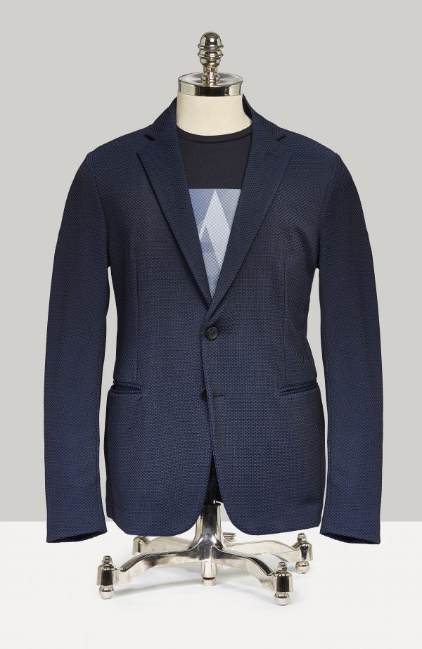 Armani jersey jakki - afslappað og elegant